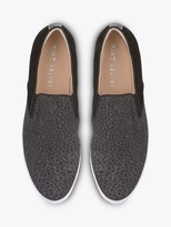 Thumbnail for your product : Mint Velvet Talia Animal Print Leather Slip On Trainers, Grey Leopard
