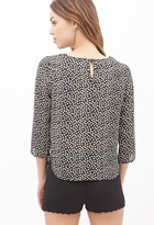 Thumbnail for your product : Forever 21 Abstract Print Woven Blouse