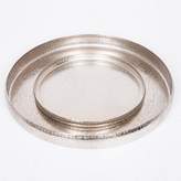 Thumbnail for your product : Round Antique Nickel Trays Set/2