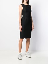 Thumbnail for your product : LANVIN Pre-Owned 2014 Scalloped Details Fitted Dress