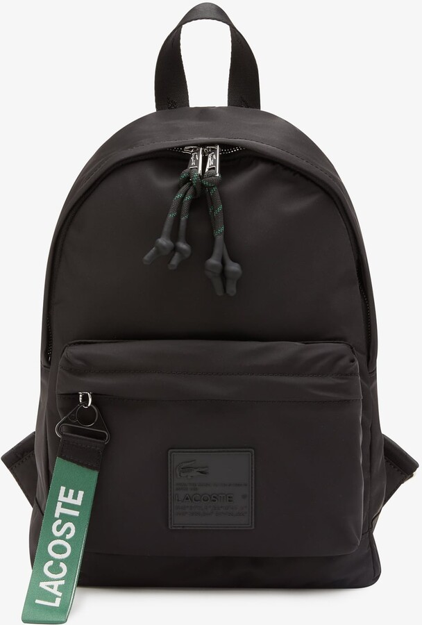 Lacoste Signature Print Backpack - ShopStyle
