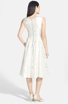 Thumbnail for your product : Mikael AGHAL Daisy Brocade Fit & Flare Dress