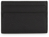 Thumbnail for your product : Alexander McQueen Black skull leather card holder