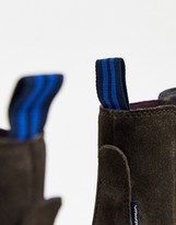 Thumbnail for your product : Ben Sherman suede chelsea boot in brown