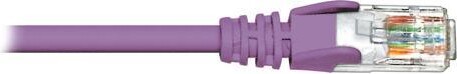 Blue Diamond Cat6 Patch Cable - Purple, 25ft Purple