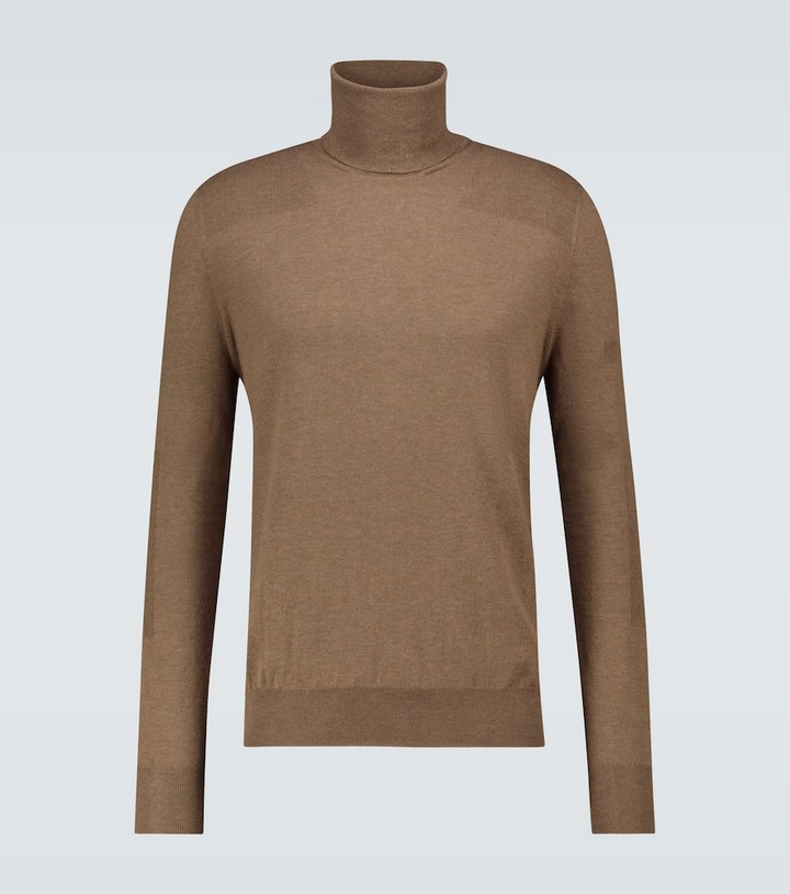 Amiri Fitted Wool Turtleneck - ShopStyle