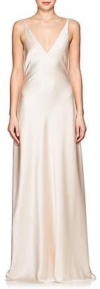 Narciso Rodriguez Women's Silk Charmeuse Gown - Blush