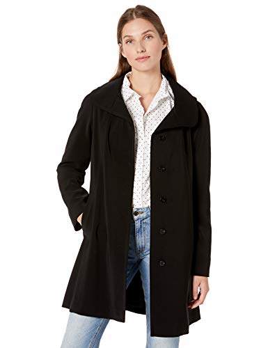 thigh length coat womens