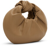 Thumbnail for your product : Gia Studios Brown Vegan Leather Mini Knotted Bag
