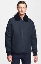Thumbnail for your product : A.P.C. 'Hunter' Jacket with Removable Shearling Collar
