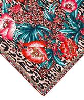 Thumbnail for your product : Louis Vuitton 2019 Jungle Fever Square Scarf w/ Tags Pink 2019 Jungle Fever Square Scarf w/ Tags