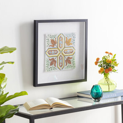 Bungalow Rose Sevilla - Picture Frame Painting on Fabric
