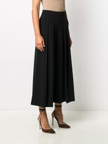 Thumbnail for your product : Boutique Moschino Pleated Wide-Leg Trousers