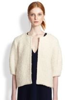 Thumbnail for your product : Alice + Olivia Dani Cropped Boucle Jacket