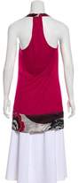 Thumbnail for your product : Ted Baker Silk-Trimmed Sleeveless Top w/ Tags