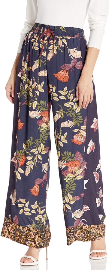 For Love and Liberty Women's Floral Printed Pants - ShopStyle