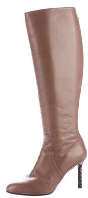 Bottega Veneta Leather Knee-High Boots