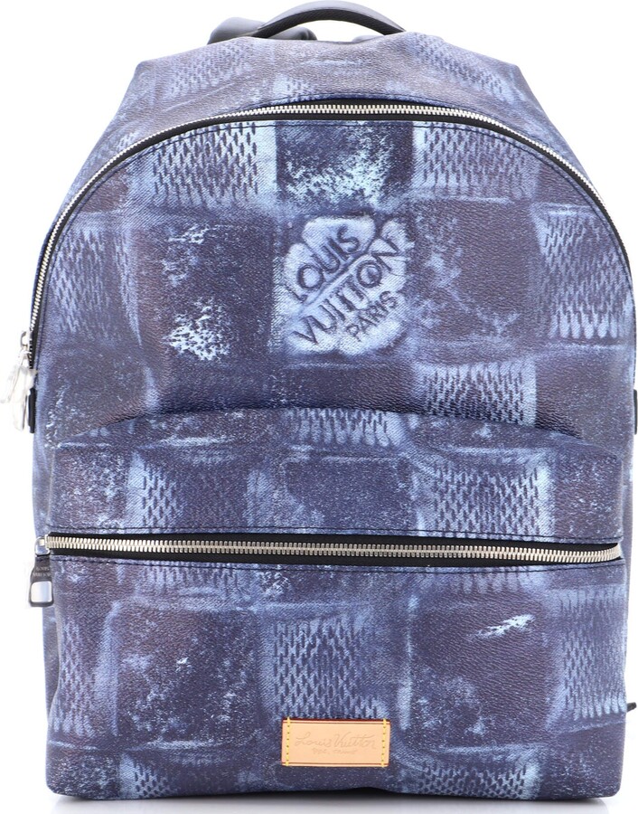 Louis Vuitton Discovery Backpack PM Monogram Watercolor Blue pour
