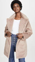 Thumbnail for your product : AVEC LES FILLES Faux Fur Bonded Peacoat