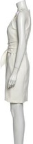 Thumbnail for your product : Cinq à Sept Bateau Neckline Mini Dress White