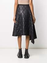 Thumbnail for your product : Juun.J textured asymmetric hem skirt