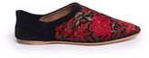 Thumbnail for your product : Jeffrey Campbell Embroidered Floral Slippers
