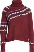 Thumbnail for your product : Derek Lam 10 Crosby Grammer Fair Isle Alpaca Blend Turtleneck Sweater