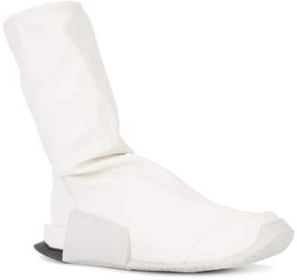 Rick Owens round toe sneakers