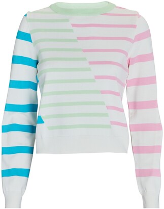 Solid & Striped Mackenzie Striped Crewneck Sweatshirt