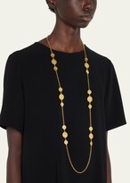 Thumbnail for your product : Ben-Amun Long Coin Necklace
