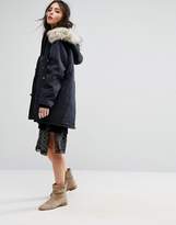 Thumbnail for your product : Free People Whistler Parka With Faux Fur Trim Hood