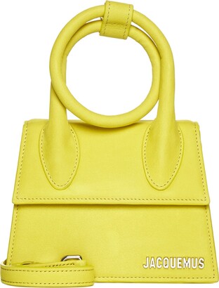 Bags  Jacquemus Le Sac Chiquito Mustard Yellow Suede Mini Bag