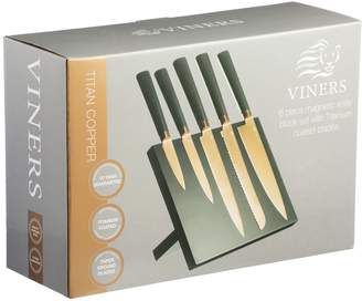 Viners Titan 6piece Knife Block Set