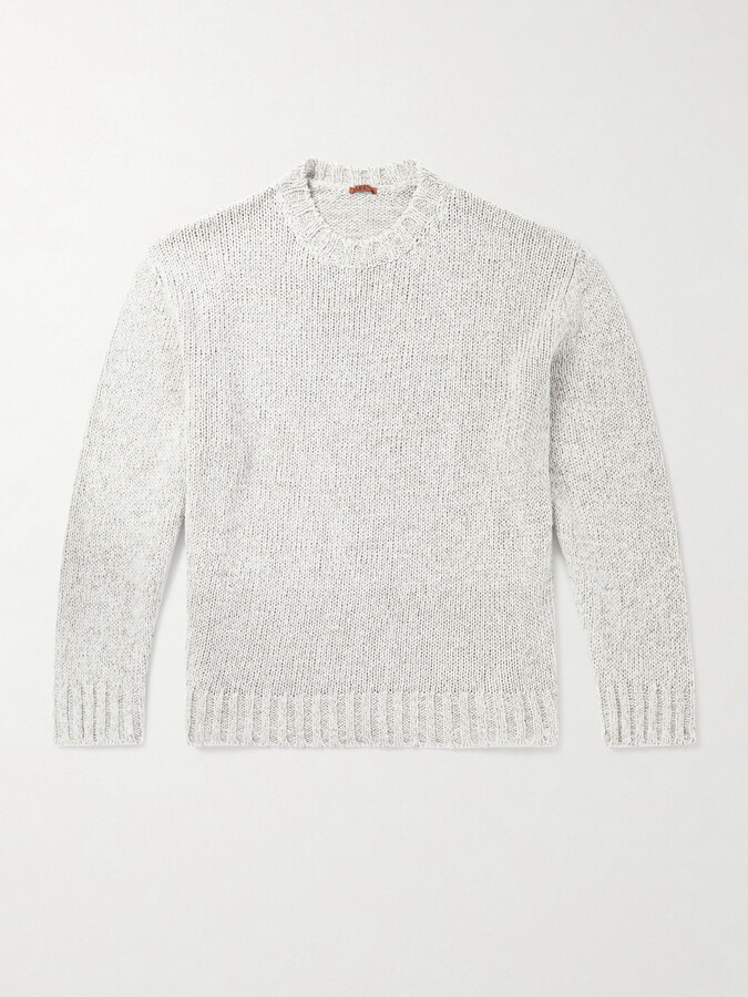 Barena Caloma Linen and Cotton-Blend Sweater