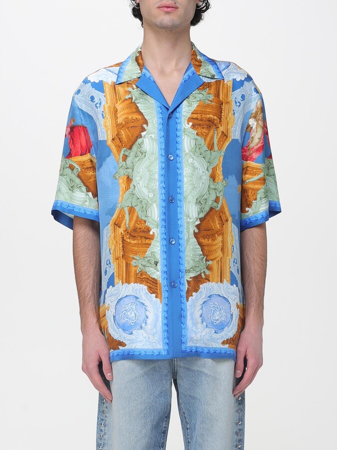 Versace Shirt Men color Multicolor