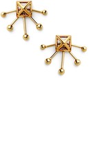 Thumbnail for your product : Rebecca Minkoff Pyramid Fan Stud Earring