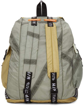 Heron Preston SSENSE Exclusive Grey JUMP Backpack