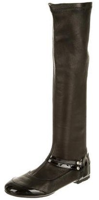 Chanel Knee-High Mary Jane Boots