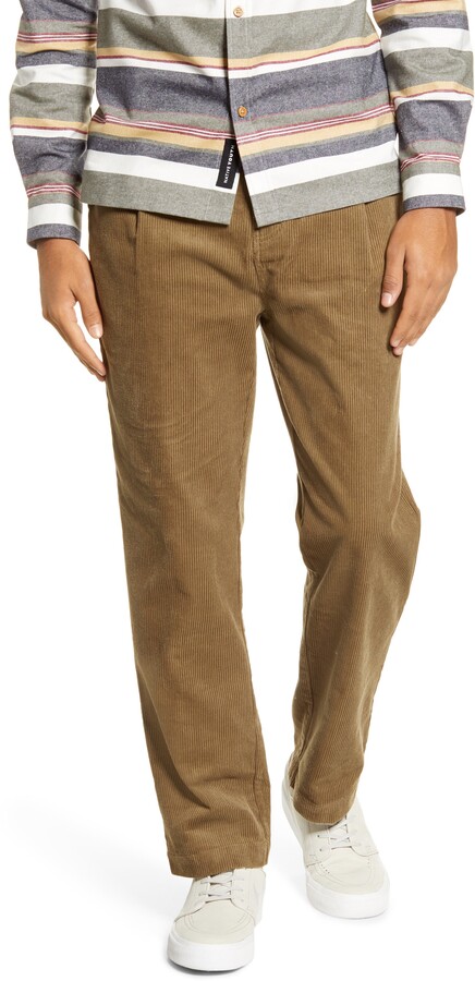 pleated corduroy pants