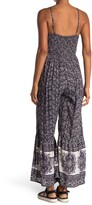 Thumbnail for your product : Angie Smocked Printed Jumpsuit
