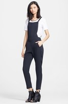 Thumbnail for your product : Rag and Bone 3856 rag & bone Leather Strap Boxy Jumpsuit