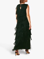Thumbnail for your product : Studio 8 Siena Fringe Maxi Dress, Pine