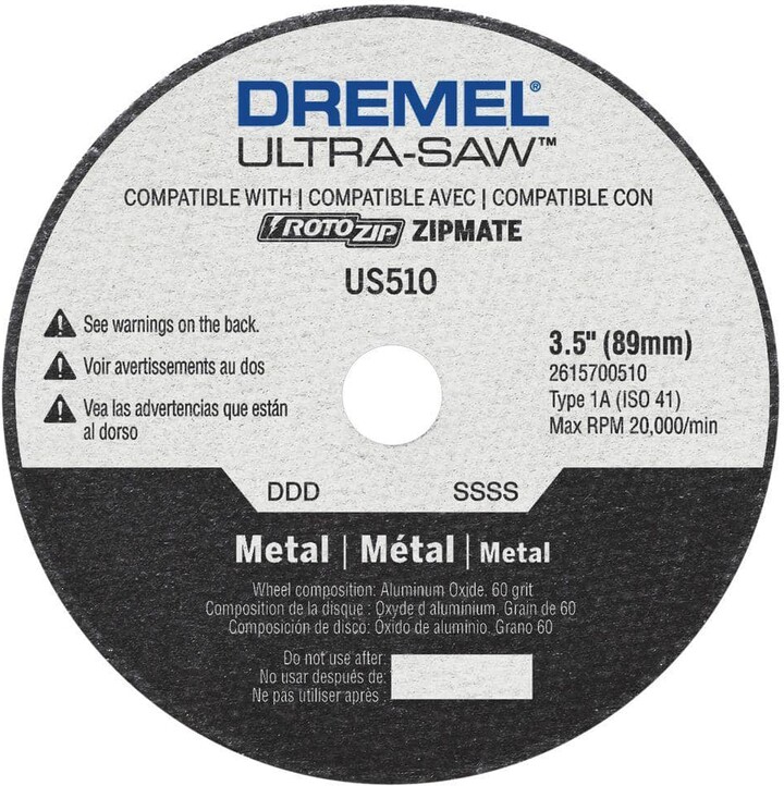 Dremel Ultra-Saw 3.5 in. Metal Cut-Off Wheel