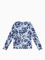 Thumbnail for your product : Calvin Klein Girls Floral Crewneck Long Sleeve Tee