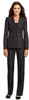 Thumbnail for your product : Tahari by Arthur S. Levine Tahari by ASL Double Zip-Pocket Pantsuit