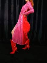 Thumbnail for your product : ATTICO Sequined Wrap Dress