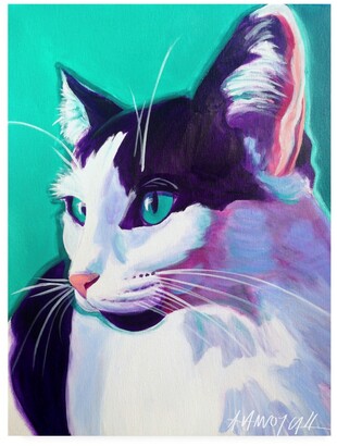 Trademark Global DawgArt Cat Kitty Canvas Art - 19.5" x 26"