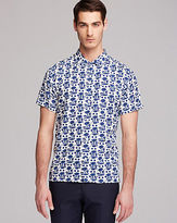 Thumbnail for your product : Marc by Marc Jacobs NEW Marc Jacobs Mens Black Tree Print Cotton Short Sleeve Shirt XS S M L XL $198
