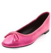Thumbnail for your product : New Look Red Metallic Ballet Pumps