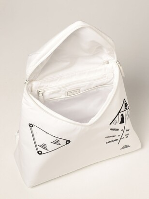 Prada Signaux backpack in printed nylon
